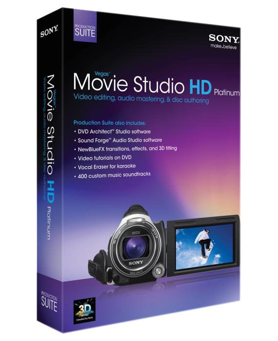Sony Vegas Movie Studio Platinum 11 Production Suite